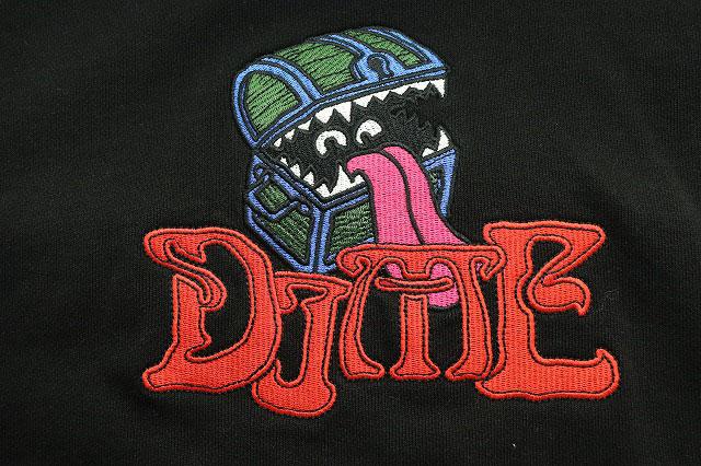 【中古】ダイム DIME MIMIC HOODIE BLACK XL ミミック プルオーバー フーディ パーカー 刺繍 ブラック 251230 メンズ_4