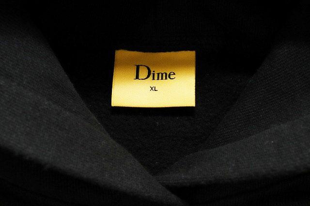【中古】ダイム DIME MIMIC HOODIE BLACK XL ミミック プルオーバー フーディ パーカー 刺繍 ブラック 251230 メンズ_6