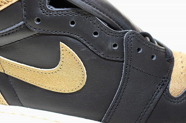 【中古】ナイキ NIKE AIR JORDAN 1 HIGH RETRO OG BLACK AND GOLD 2024 28cm DZ5485-071 エア ジョーダン ▲■251229_7