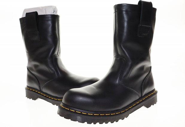 【中古】ドクターマーチン DR.MARTENS 24AW 2295 DECON STUSSY BLACK WANAMA UK6 デコン ステューシー ▲■251228