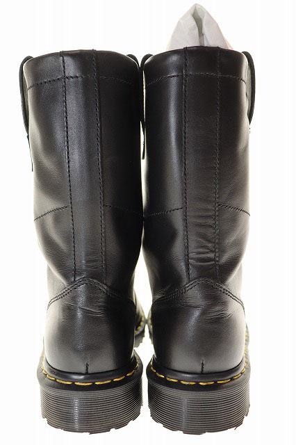 【中古】ドクターマーチン DR.MARTENS 24AW 2295 DECON STUSSY BLACK WANAMA UK6 デコン ステューシー ▲■251228