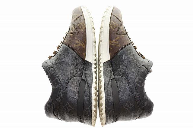 【中古】ルイヴィトン LOUIS VUITTON ランアウェイ・ライン スニーカー モノグラム柄 ブラウン ☆AA★●▲■260209_2