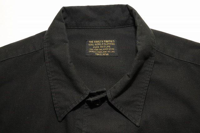 【中古】ワコマリア WACKO MARIA 22SS FATIGUE JACKET TYPE-3 BLACK XXL ファティーグ ジャケット 260115_4