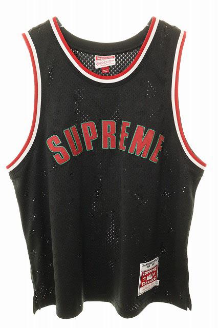 【中古】シュプリーム SUPREME 21SS MITCHELL ＆ NESS BASKETBALL JERSEY バスケットボール ジャージ ☆AA★260212