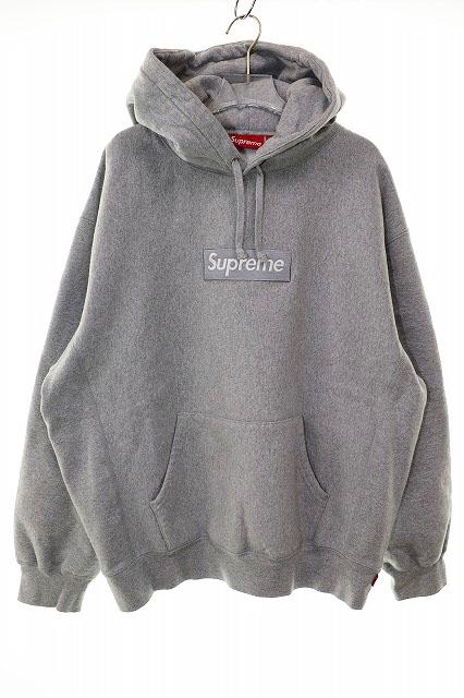 中古】シュプリーム SUPREME 24AW BOX LOGO HOODED SWEATSHIRT GREY L