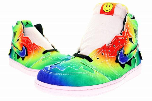 【中古】ナイキ NIKE AIR JORDAN 1 RETRO HIGH OG J BALVIN 2020 28cm DC3481-900 AJ1 J バルヴィン ▲■260108