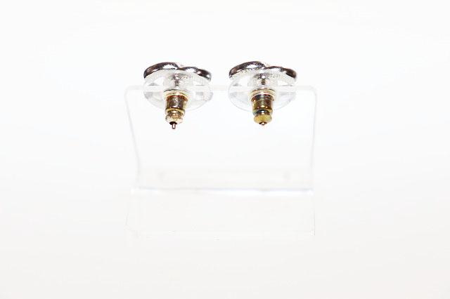 【中古】シャネル CHANEL COCOマーク ココマーク ラインストーン ピアス シルバー ☆AA★▲■260304 レディース_1
