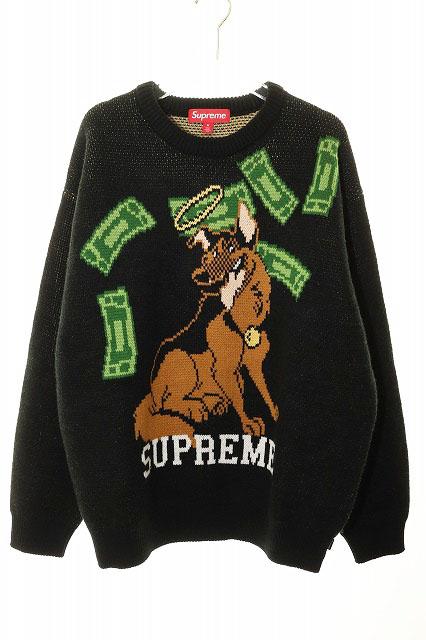 【中古】シュプリーム SUPREME ALL DOGS GO TO HEAVEN SWEATER オール ドッグス セーター ☆AA★■260209