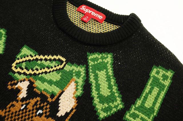 【中古】シュプリーム SUPREME ALL DOGS GO TO HEAVEN SWEATER オール ドッグス セーター ☆AA★■260209_2