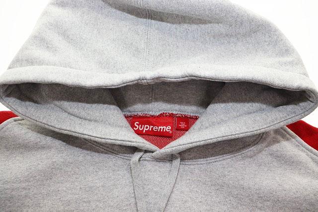 【中古】シュプリーム SUPREME 23AW BIG LOGO JACQUARD HOODED SWEATSHIRT ビッグ ロゴ ジャガード フーディ_3