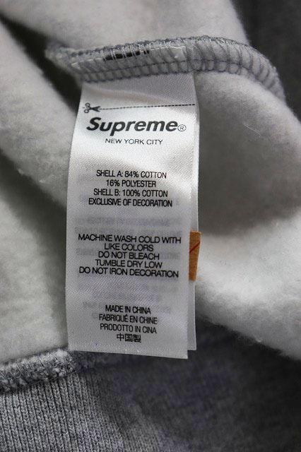 【中古】シュプリーム SUPREME 23AW BIG LOGO JACQUARD HOODED SWEATSHIRT ビッグ ロゴ ジャガード フーディ_6