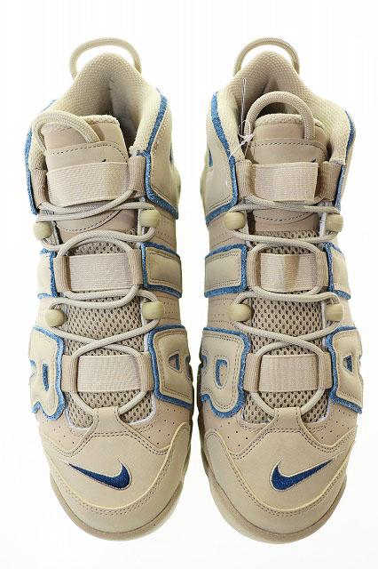 【中古】ナイキ NIKE AIR MORE UPTEMPO 96 LIMESTONE VALERIAN BLUE 29.5cm エア モア アップテンポ ▲■260113_1
