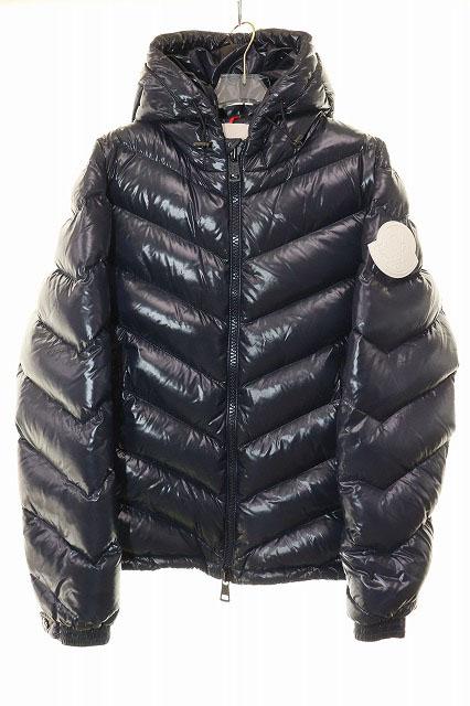 【中古】モンクレール MONCLER 19AW ALEIG GIUBBOTTO 2 アレイグ ナイロン ダウンジャケット ネイビー ☆AA★260116