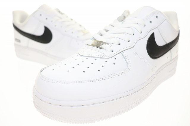 【中古】ナイキ NIKE × SUPREME AIR FORCE 1 LOW WHITE 28.5cm シュプリーム エア フォース ロー ▲■260122