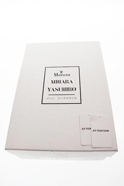 【中古】ミハラヤスヒロ MIHARA YASUHIRO CHARLES WHITE 45 A12FW701 チャールズ ホワイト レザー ▲■260127_7