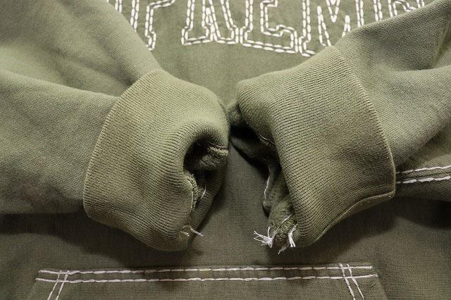 【中古】シュプリーム SUPREME 20AW BIGSTITCH HOODED SWEATSHIRT XL ビッグステッチ フーディー ☆AA★260212_4
