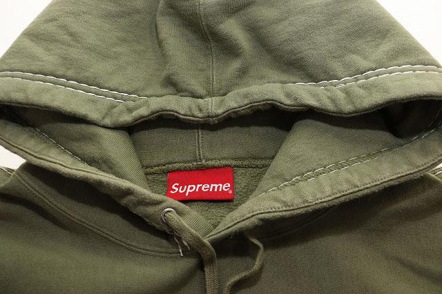 【中古】シュプリーム SUPREME 20AW BIGSTITCH HOODED SWEATSHIRT XL ビッグステッチ フーディー ☆AA★260212_7