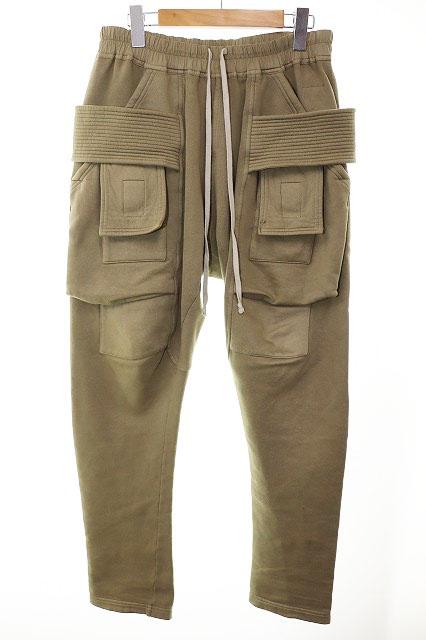 【中古】リックオウエンス Rick Owens DRKSHDW CREATCH CARGO DRAWSTRING PANTS ☆AA★260220