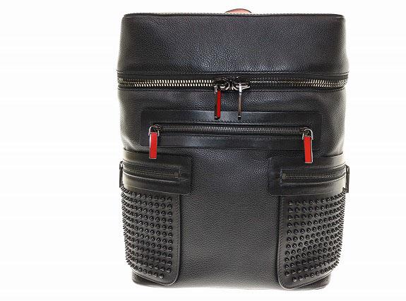 【中古】クリスチャンルブタン Christian louboutin アポルビ スパイク スタッズ バックパック リュック ●▲■260212