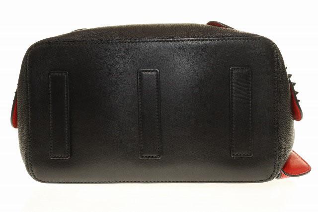 【中古】クリスチャンルブタン Christian louboutin アポルビ スパイク スタッズ バックパック リュック ●▲■260212_3
