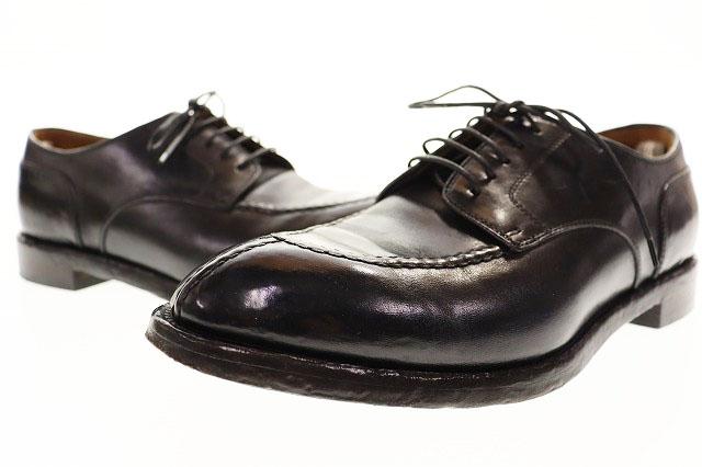 【中古】オフィチーネ クリエイティブ OFFICINE CREATIVE TEMPLE 005 DERBY 42 ダービーシューズ ●▲■260218