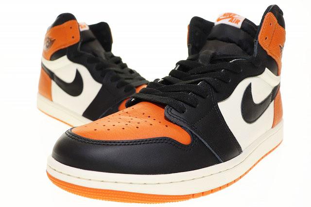 【中古】ナイキ NIKE AIR JORDAN 1 RETRO HIGH OG SHATTERED BACKBOARD 29cm エア ジョーダン ▲■260129