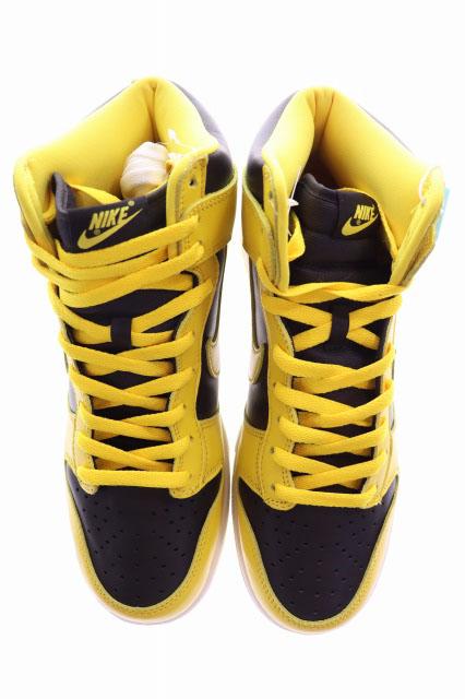 【中古】ナイキ NIKE DUNK HI SP BLACK VARCITY MAIZE 28cm CZ8149-002 ナイキ ダンク ハイ バーシティ ▲■260203_1