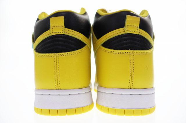 【中古】ナイキ NIKE DUNK HI SP BLACK VARCITY MAIZE 28cm CZ8149-002 ナイキ ダンク ハイ バーシティ ▲■260203_4