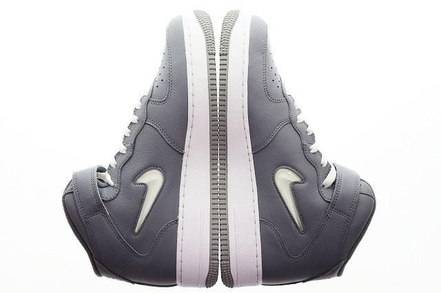【中古】ナイキ NIKE AIR FORCE 1 MID QS NYC COOL GREY 28cm エア フォース 1 ミッド ニューヨーク グレー ▲■260206_2