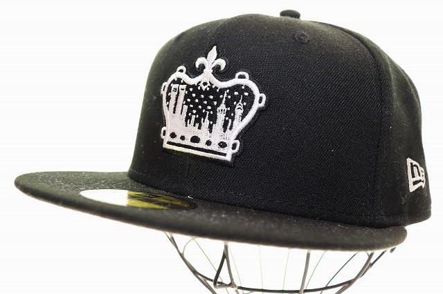 【中古】シュプリーム SUPREME × NEW ERA 23SS KING OF NEW YORK BLACK ニューエラ キング ☆AA★260306