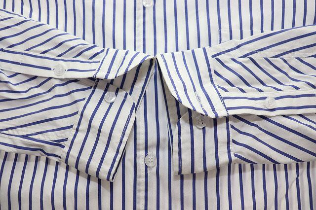 【中古】ヴィクティム VICTIM STRIPE BIG SHIRTS WHITE M VTM-23-S-015 ストライプ ビッグ シャツ ホワイト 260209_3