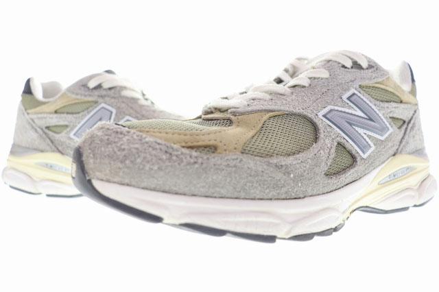 【中古】ニューバランス NEW BALANCE M990 TG3 GRAY 27cm M990TG3 DWIDTH USA製 スエード ▲260218