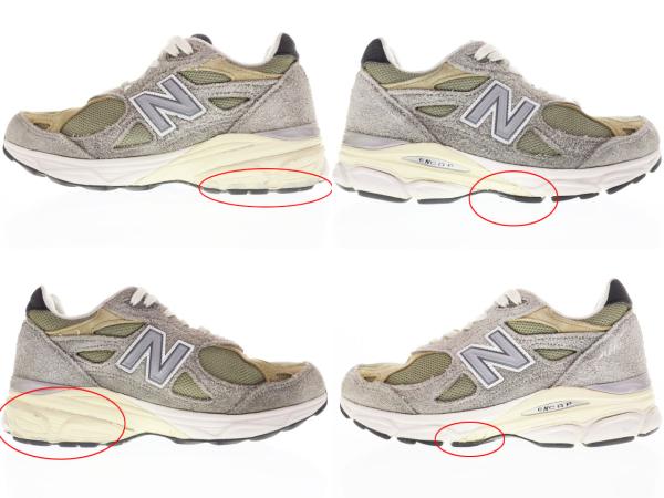 【中古】ニューバランス NEW BALANCE M990 TG3 GRAY 27cm M990TG3 DWIDTH USA製 スエード ▲260218_7
