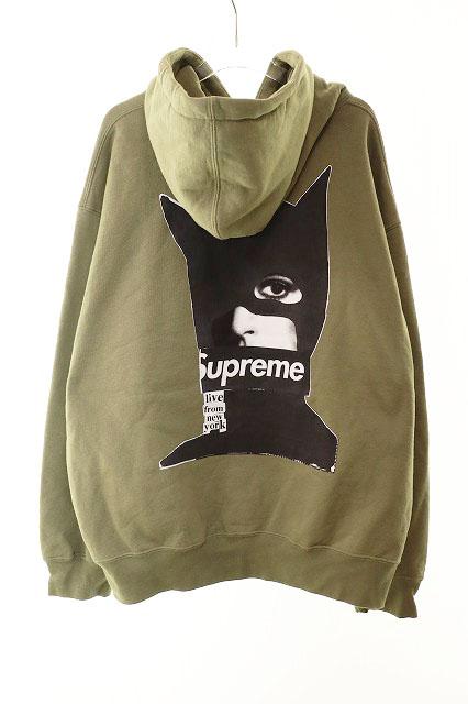 【中古】シュプリーム SUPREME 23AW CATWOMAN HOODED SWEATSHIRT L キャットウーマン フーディー ☆AA★260302_1