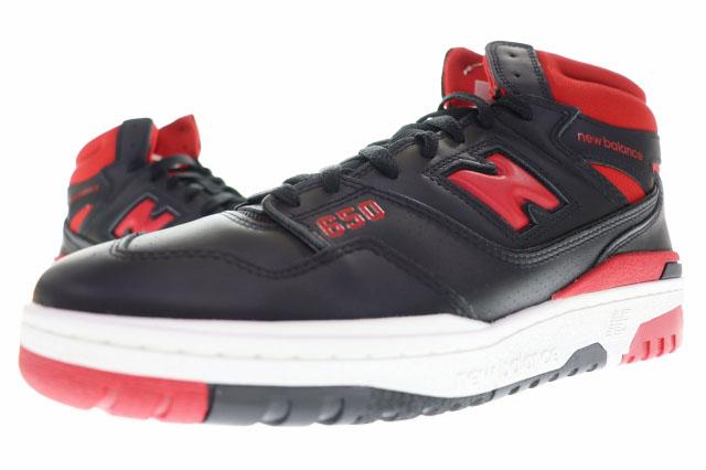 【中古】ニューバランス NEW BALANCE BB650RBR BLACK RED 28.5cm Dワイズ ブラック レッド ▲■260208