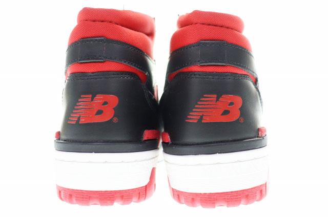 【中古】ニューバランス NEW BALANCE BB650RBR BLACK RED 28.5cm Dワイズ ブラック レッド ▲■260208