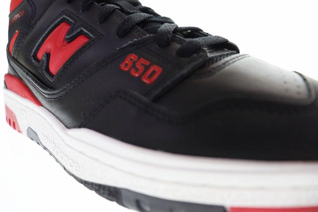 【中古】ニューバランス NEW BALANCE BB650RBR BLACK RED 28.5cm Dワイズ ブラック レッド ▲■260208