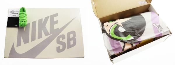 【中古】× THE POWERPUFF GIRLS SB "BUTTER CUP" 28.5cm パワーパフガールズ ダンク ロー バターカップ グリーン 緑▲■260207_7