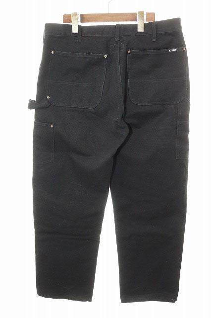 【中古】カミヤ KAMIYA 24AW BORO DUCK PAINTER PANTS BLACK S ボロ ダック ペインター パンツ ダブルニー仕様 260209_1