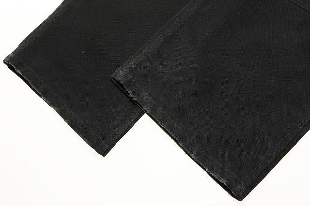 【中古】カミヤ KAMIYA 24AW BORO DUCK PAINTER PANTS BLACK S ボロ ダック ペインター パンツ ダブルニー仕様 260209_4