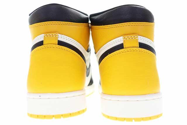 【中古】ナイキ NIKE AIR JORDAN 1 RETRO HIGH OG TAXI 28cm エア ジョーダン レトロ ハイ タクシー ▲■260213