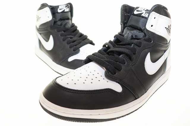 【中古】ナイキ NIKE AIR JORDAN 1 RETRO HIGH OG BLACK 27.5cm DZ5485-010 AJ1 エア ジョーダン レトロ ▲260217