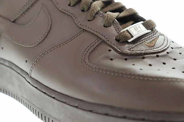 【中古】ナイキ NIKE × SUPREME AIR FORCE 1 LOW SP BAROQUE BROWN 28.5cm エア フォース ロー シュプリーム ▲■260310_6