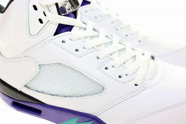 【中古】ナイキ NIKE AIR JORDAN 5 RETRO OG GRAPE 2025 30cm HQ7978-100 AJ5 エア ジョーダン グレープ ▲■260224_6