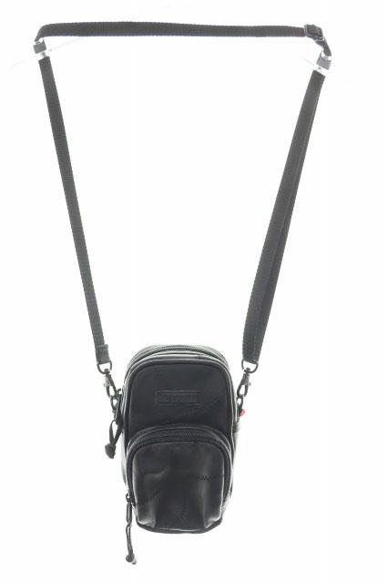 【中古】シュプリーム SUPREME 19AW PATCHWORK LEATHER SHOULDER BAG BLACK パッチワーク レザー ショルダー バッグ ▲260408_2