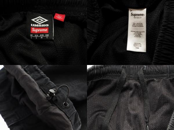 【中古】シュプリーム SUPREME × UMBRO 23AW COTTON RIPSTOP TRACK PANT BLACK M アンブロ コットン ☆AA★260309_8