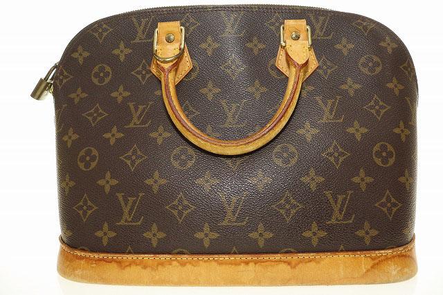 【中古】ルイヴィトン LOUIS VUITTON M51130 アルマ モノグラム・キャンバス ハンドバッグ ●▲260224