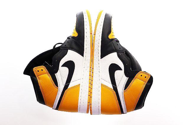 【中古】ナイキ NIKE AIR JORDAN 1 29cm 555088-711 エア ジョーダン ハイ タクシー イエロー 黄色 ▲■260223 メンズ_2