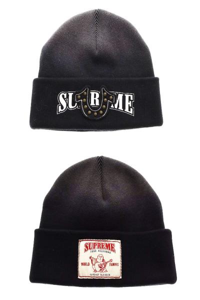 【中古】シュプリーム SUPREME × TRUE RELIGION 25AW ビーニー ニット 帽子 ブラック 黒 ☆AA★▲260308 メンズ_8