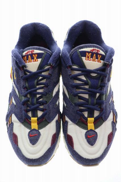 【中古】ナイキ NIKE AIR MAX 96 2 QS BLACKENED BLUE 26cm DJ6742-400 エア マックス ブラッケネド ▲260511_1